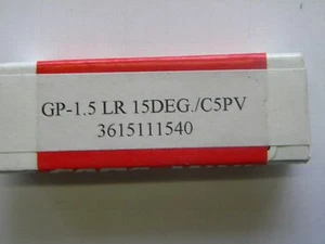 Placas de entrada y corte Nikcole GP 1.5 LR 15 GRADOS C5PV - Imagen 1 de 4