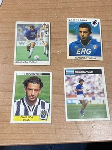 GIANLUCA VIALLI nr.4 figurine ,3 ed.Panini 1 De Agostini leggi inserzione - Foto 1 di 10