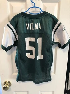 Jonathan Vilma New York Jets Little Kids Nike Jersey Size 7 - Picture 1 of 3