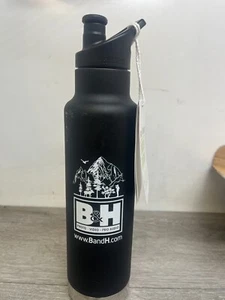 Klean Kanteen Insulated Classic Water Bottle with B&H Logo (20 oz, Matte Black) - Picture 1 of 2