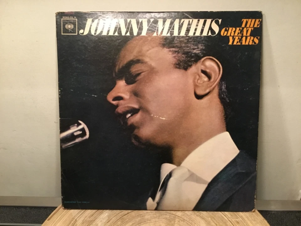 JOHNNY MATHIS MONO JAZZ DOUBLE LP FROM 1964 THE GREAT YEARS COMPILATION GATEFOLD Foto 1 de 4