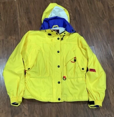 Marker LTD Men's 6  Red Full Zip Ski Winter Parka Hooded Jacket "Vertical Light" - Image 1 of 4