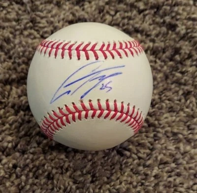 Gleyber Torres Signed Romlb   Baseball .Detroit Tigers Star - Image 1 of 2
