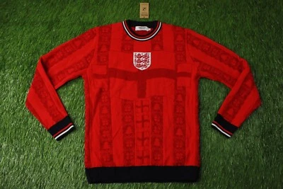 ENGLAND TEAM 1997-1999 FOOTBALL SWEASHIRT SWEAT CHRISTMAS NOTJUST SIZE S - Image 1 of 4
