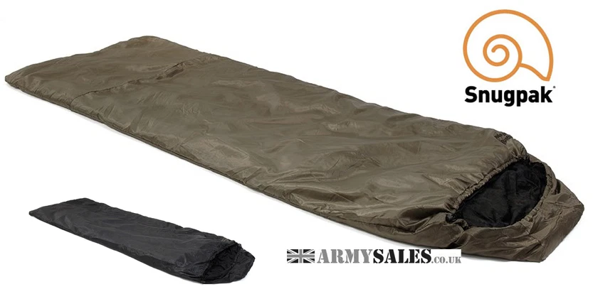 Snugpak BOLSO DE LA SELVA Saco de Dormir Cuadrado Tropical con Capucha y Mosquitera Foto 1 de 1