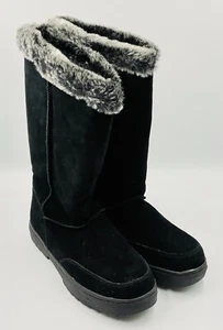 NEW Melrose Ave Women’s Convertible Fold-Down Cuff Winter Boots Black Size 9M - Picture 1 of 7