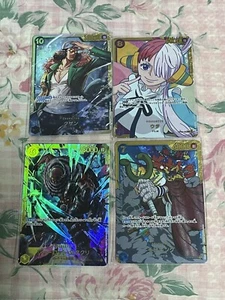 One Piece Card Game 4 types of secret cards - Picture 1 of 2