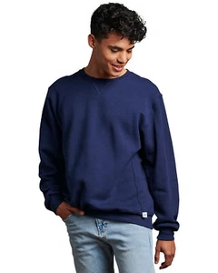 Russell Athletic 698HBM Men's Long Sleeve Dri Power Crewneck Sweatshirt - Picture 1 of 16
