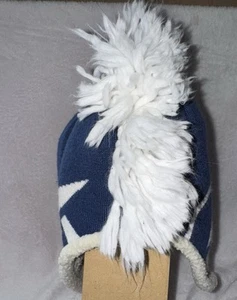 Tampa Bay Lightning Knit Trapper Mütze blau weiß Adidas NHL OSFM - Bild 1 von 7