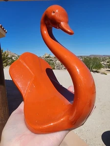 Toallero Cisne Vintage 1978 REALCO MFG Sundance Modelo 501 EE. UU. Naranja MCM - Imagen 1 de 15