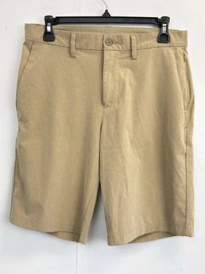 Old Navy Active Men's 29 Stretch Tech Shorts Go Dry Cool Tan Flat Front 30X10 - Image 1 of 4
