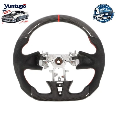 For 2013 2014 2015 2016 2017 2018 Infiniti Q50 Carbon Fiber Steering Wheel Foto 1 de 4