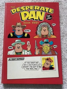 DESPERATE DAN ANNUAL 1991 UK British Dandy - Excellant Crisp Condition  - Bild 1 von 4