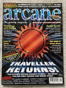 ARCANE #10 Roleplaying Games Sci-Fi Fantasy Horror Magazine - Picture 1 of 1