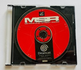 MSR Metropolis Street Racer SEGA Dreamcast Disc Only PAL Acceptable Condition