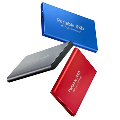 External Hard Drive SSD Disk Memory Storage USB 3.0 HDD for PC Laptop Phone - Image 1 of 4