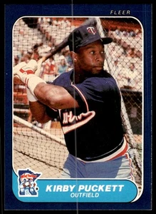 Kirby Puckett 1986 Fleer #401 Minnesota Twins - Picture 1 of 2
