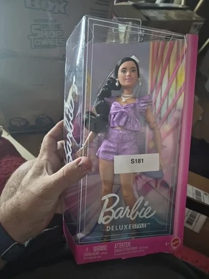 2025 Barbie Deluxe Style #8 Black Hair Wave 2 IN STOCK NOW! JFP43 - Image 1 of 3