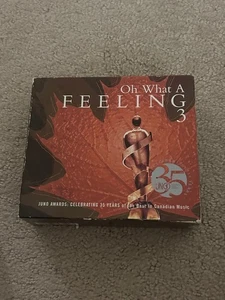 Oh What A Feeling 3 CD Box Set 4 Discs Juno Awards Celebrating 35 Years Canadian - Picture 1 of 1