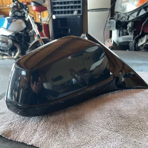 12-15 BMW F12 F13 640I 650I RIGHT PASSENGER SIDE MIRROR CARBON BLACK - Picture 1 of 9