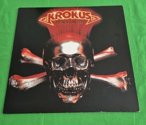 KROKUS Headhunter Vinyl LP 1983 European Release With Fan Club Insert EX / EX - Imagen 1 de 10