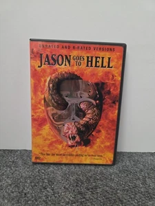 Jason Goes to Hell DVD 1993 Unrated and R-Rated John D LeMay Pre-Owned Horror - Foto 1 di 3