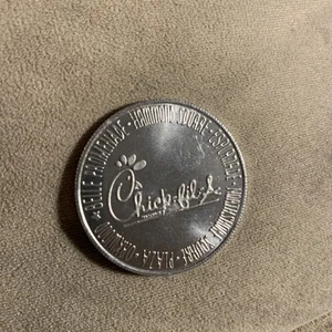 Chick Fil A Doubloon token vintage  Chicken Nola Rare - Picture 1 of 2