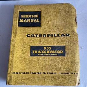 CAT Caterpillar 955 Traxcavator Service Manual 60A1-UP - Bild 1 von 4