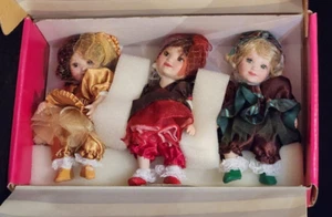 Marie Osmond Trio of Too Sweets 3" Doll Set -- New in Box - Picture 1 of 3