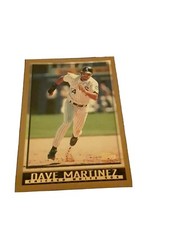 1998 Topps DAVE MARTINEZ Baseball Card #134. CHICAGO WHITE SOX. 