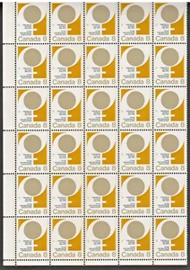 Canada #668 L/L Block of 30 *U N International Women's Year* 8¢ 1975 OG XF MNH - Picture 1 of 2
