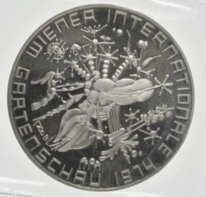 Austria 1974 prueba 50 chelines, conmemorativo de la Exposición Internacional de Jardines de Viena - Imagen 1 de 2