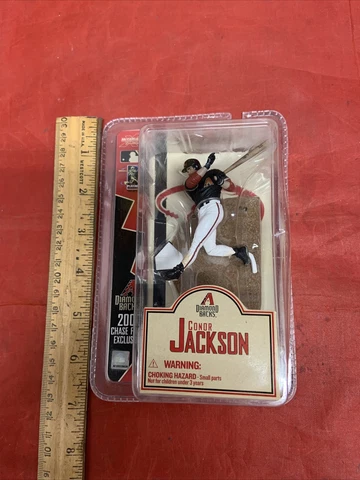 McFarlane Toys Conor Jackson Arizona Diamondbacks 2007 Mini Figure Exclusive Cover