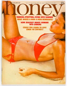 Swimwear LINDA McCARTNEY Jive HONEY MAGAZINE June 1975 Brando TRINIDAD & TOBAGO - Picture 1 of 18
