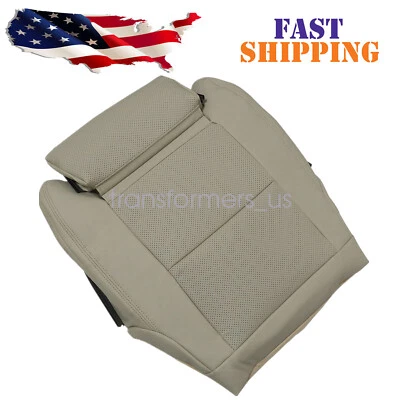 Cubierta de asiento de cuero tostado inferior del conductor delantero para Mercedes Benz CLA 250 2016-2020 Foto 1 de 4