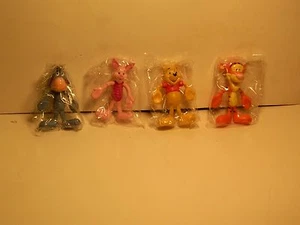 Disney Pooh, Ttigger, Eeyore y Piglet 4-5 pulgadas de alto edades 3+ Nuevo en paquete - Imagen 1 de 2