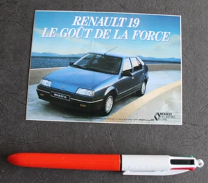 Autocollant / Sticker - RENAULT 19 - Le goût de la force - Foto 1 di 2