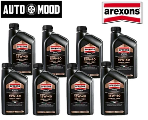 AREXONS PRO POWER 15W-40 OLIO MOTORE LUBRIFICANTE MINERALE BENZINA/DIESEL 8 LT - Foto 1 di 3