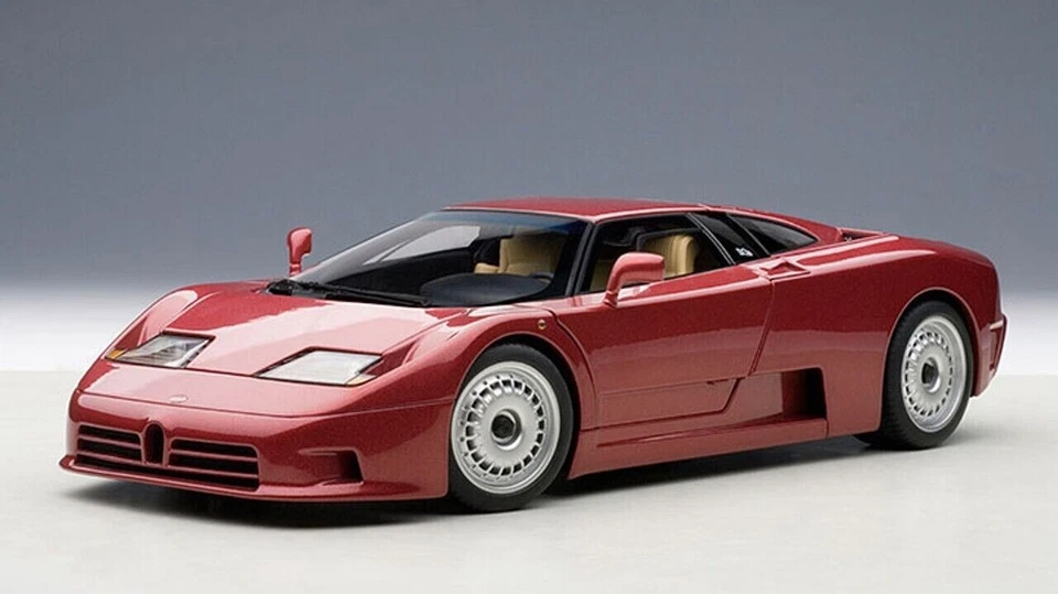 AUTOart 70977 Bugatti Eb110 GT Dark Red 1 18th Scale