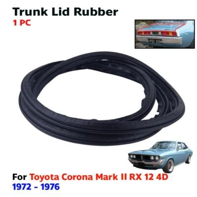 Trunk Lid Luggage Rubber Seal Fits Toyota Corona MARK II RX12 4D Sedan 1972-76 - Image 1 of 4