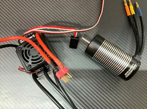 WP-8BL100 RTR 3674 2450KV 1/8 RC Car Brushless ESC Motor Combo System 3S 4S - Picture 1 of 6