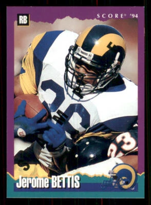 1994 Score #21 Jerome Bettis - Image 1 of 2