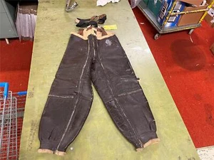 Vintage Original WWII US Army Airforce Type A-5 Sheepskin Flight Trousers 42S - Picture 1 of 17