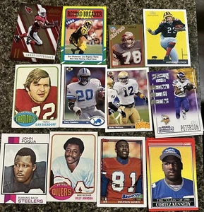 15 Card Football Topps Lot W Barry Sanders And Rookies ,etc - Picture 1 of 1