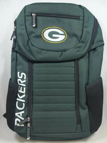 NFL Official Green Bay Packers Northwest Topliner Green Backpack Bag New Cover