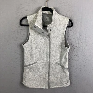 Exofficio Vest Womens Medium Gray Marbled Hiking Outdoors Equestrian Preppy - Picture 1 of 18