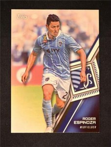 2018 Topps MLS Major League Soccer Base #51 Roger Espinoza