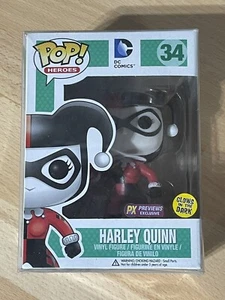 Funko Pop! Harley Quinn #34 GITD PX Exclusive Dc Comics - Picture 1 of 2