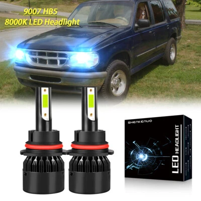 For Ford Explorer 1996-2001 Ranger 1997-2005 - 8000K COB LED Headlight Bulbs Kit - Image 1 of 4