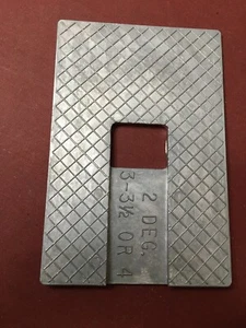 (1) Specialty Products 2WD 4WD Caster/Axle Shim 3"-31/2" or 4" - 2 Degree - Picture 1 of 6